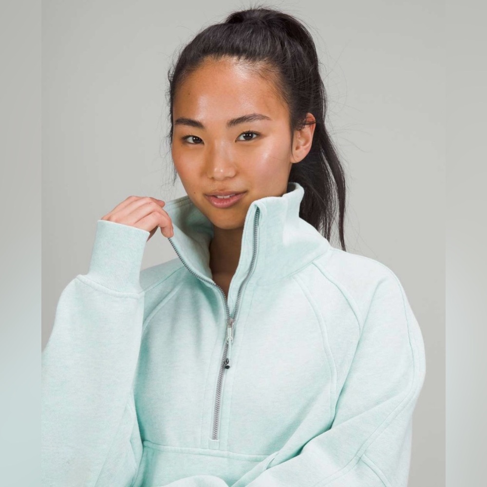 LULULEMON Scuba Funnel Neck Half Zip